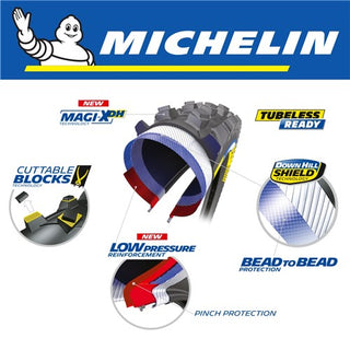 Michelin DH Mud 29"x2.4" Wire Tyre