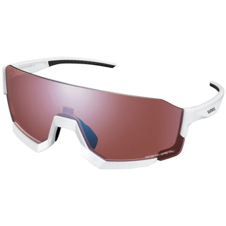 Shimano CE Aerolite White Sunglasses w/ High-Contrast Lens