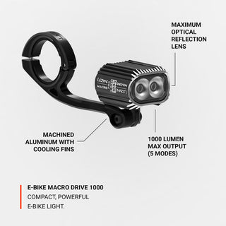 Lezyne EBike Macro Drive 1000