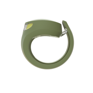 Knog Frog Head Bike Light 40 Lumens Rechargeable - Army Jacket Green