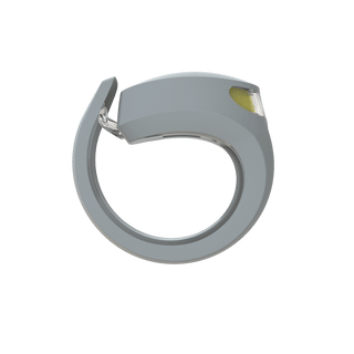 Knog Frog Head Bike Light 40 Lumens Rechargeable - Abyss Grey