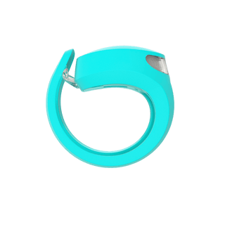 Knog Frog Rear Bike Light 20 Lumens Rechargeable - Awesome Aquamarine