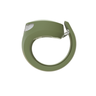 Knog Frog Rear Bike Light 20 Lumens Rechargeable - Army Jacket Green