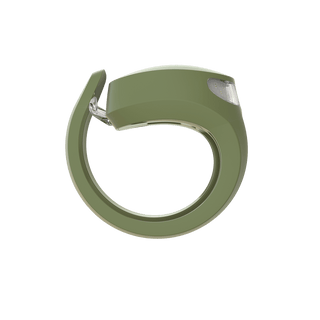 Knog Frog Rear Bike Light 20 Lumens Rechargeable - Army Jacket Green