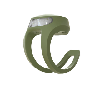 Knog Frog Rear Bike Light 20 Lumens Rechargeable - Army Jacket Green