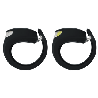 Knog Frog Bike Light Set 40/20 Lumens Rechargeable - Spider Black