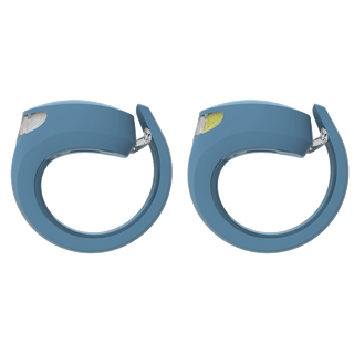Knog Frog Bike Light Set 40/20 Lumens Rechargeable - Denim Blue
