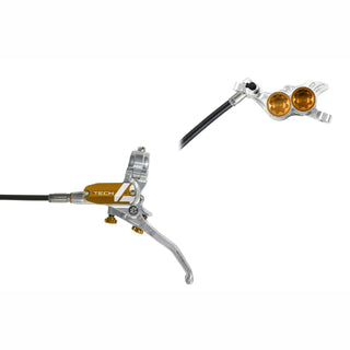 Hope Tech4 E4 Brake Rear Black Cable - Silver/Bronze