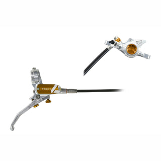 Hope Tech4 X2 Brake Front Black Cable - Silver/Bronze