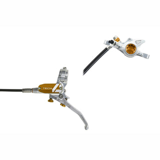 Hope Tech4 X2 Brake Rear Black Cable - Silver/Bronze