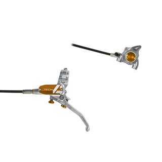 Hope Tech 4 X2 FM Brake Rear Black Cable - Silver/Bronze