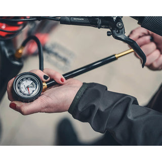 Lezyne Shock Drive 400Psi Guage - Bl