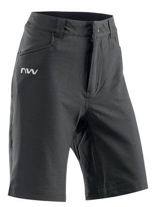 Northwave Escape Woman Baggy Shorts - Black