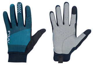 Northwave Air LF Full Finger Gloves - Blue/Grey