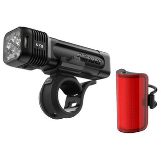 Knog Blinder 1300 & Mid Cobber 170 Rear Bike Light Set