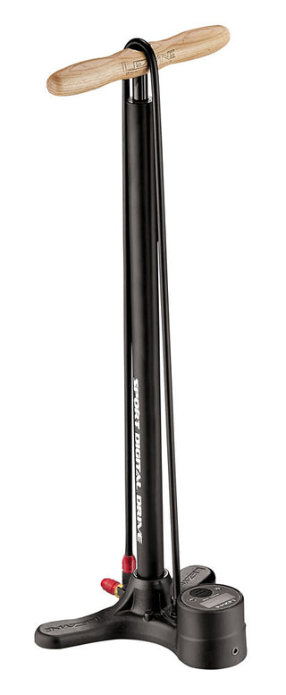 Lezyne Sport Floor DRV Digit Black
