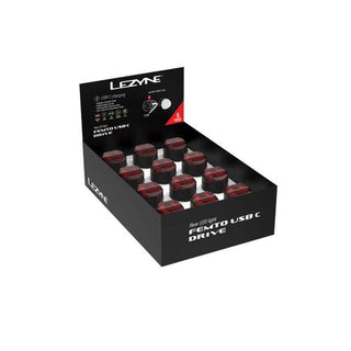 Lezyne Femto USB C Drive Rear Box Set