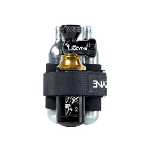 Lezyne Tubeless CO2 Blaster w/ Cartridges- Black/Gold
