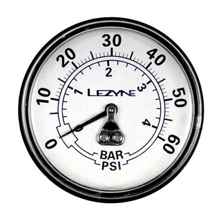 Lezyne 60 PSI Gauge 2.5"