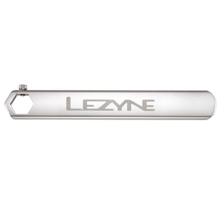 Lezyne CNC Alloy 32mm Hex Rod - Silve