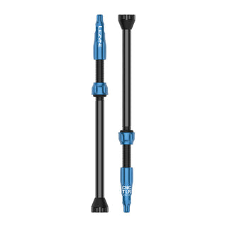 Lezyne CNC TLR Valve 80mm - Blue