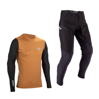 Leatt MTB Junior 1.0 Ride Kit - Rust