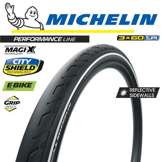 Michelin City Street 27.5"x2.20" Wire Tyre