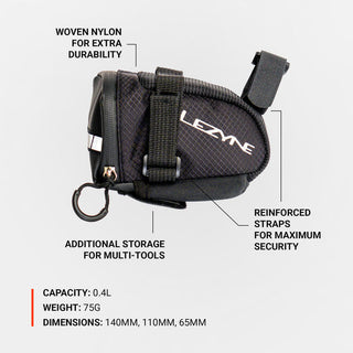 Lezyne M-Caddy - Black/Black