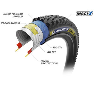 Michelin DH16 Racline 27.5"x2.4" Tyre