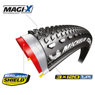 Michelin Power Gravel TLR 700x47C Classic Tyre