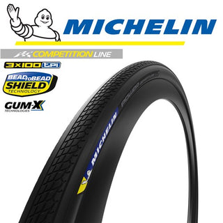 Michelin Power Adventure TLR 700x42C Tyre - Black