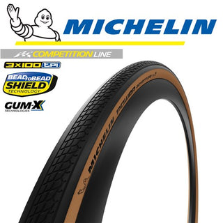 Michelin Power Adventure TLR 700x36C Tyre - Classic