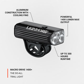 Lezyne Macro Drive 1400+ Front