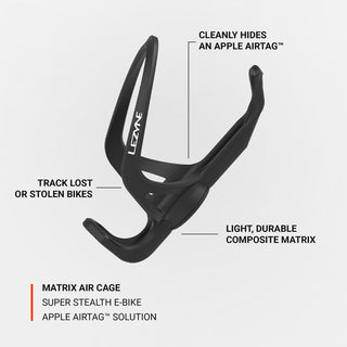 Lezyne Matrix Air Cage Black