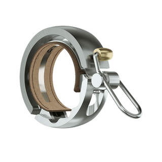 Knog Oi Luxe Bike Bell Large 23.8–31.8MM - Silver