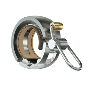 Knog Oi Luxe Bike Bell Small 22.2MM - Silver