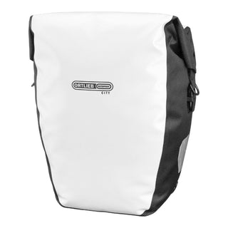 Ortlieb F5003 Back-Roller City Pannier Bag Pair - White/Black