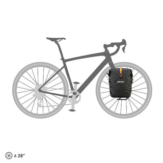Ortlieb F9982 Gravel-Pack QL2.1 Pair - Black Matt