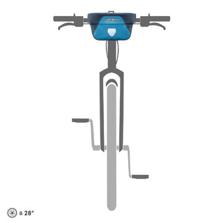 Ortlieb F3636 Ultimate Six Plus Handlebar Bag - Dusk Blue/Denim