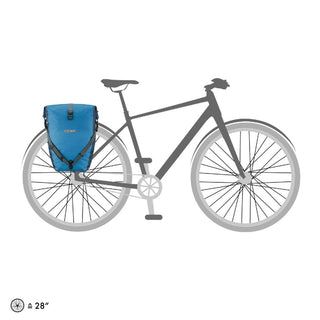 Ortlieb F5206 Back-Roller Plus QL2.1 Pair Bag - Dusk Blue/Denim