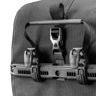 Ortlieb F5505 Back-Roller High Visibility QL2.1 Pannier Bag - Black Reflect