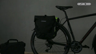 Ortlieb F5505 Back-Roller High Visibility QL2.1 Pannier Bag - Black Reflect