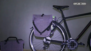 Ortlieb F5505 Back-Roller High Visibility QL2.1 Pannier Bag - Black Reflect
