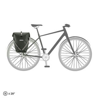 Ortlieb F5507 Back-Roller Urban QL2.1 Single Pannier Bag - Pine
