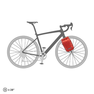 Ortlieb F6403 Fork-Pack Salsa - Dark Chili