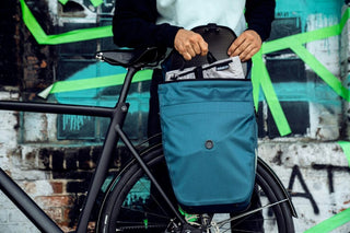Ortlieb F7525 Velo-Shopper Single Pannier Bag - Petrol