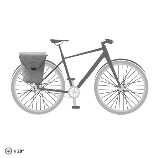 Ortlieb F7528 Velo-Shopper Cement - Cascade