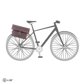 Ortlieb F8104 Twin-City Urban QL2.1 - Ash Rose