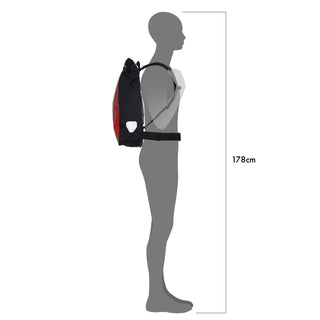 Ortlieb R2213 Messenger-Bag - Red-Black
