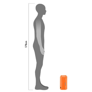 Ortlieb K2202 Ultra Lightweight Compression Dry Bag With Valve - Orange